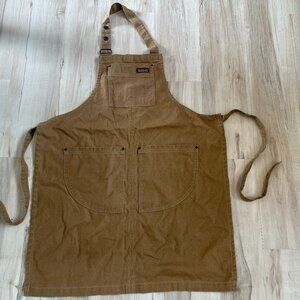 Patagonia Hemp Recycled Polyester Organic Cotton Work Apron Brown Chef Ski